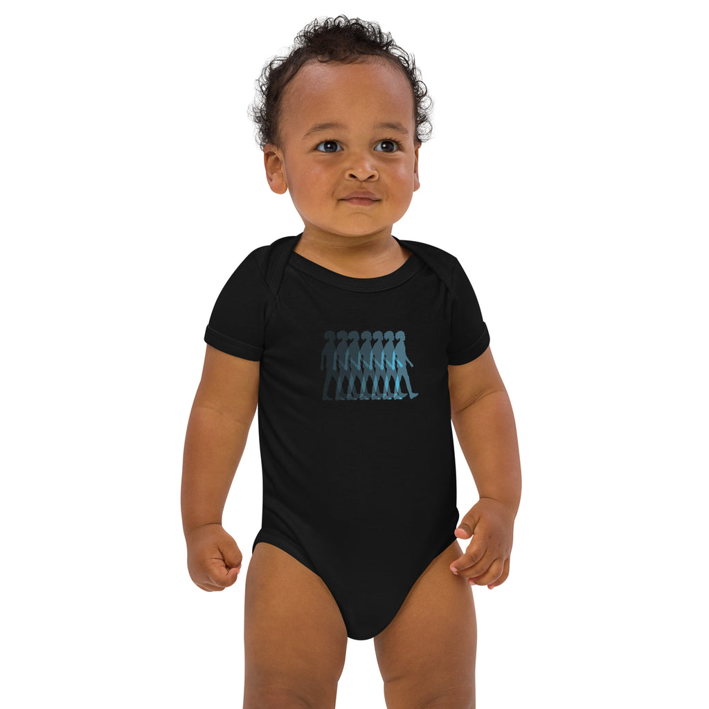 Walking by Faith Organic Cotton Baby Bodysuit