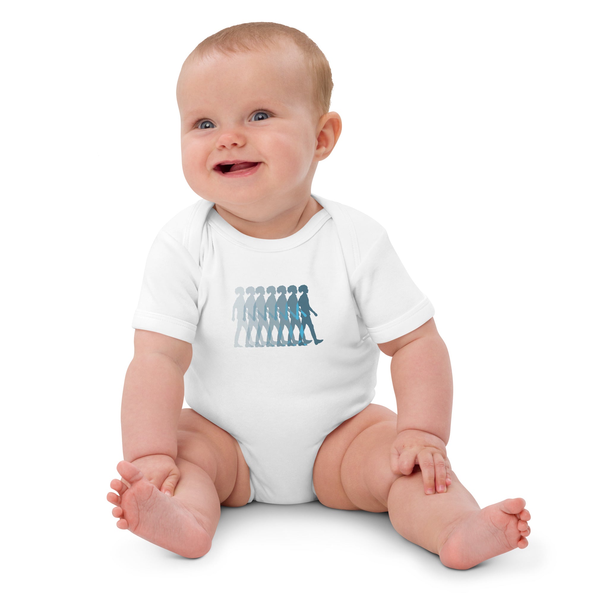 Walking by Faith Organic Cotton Baby Bodysuit