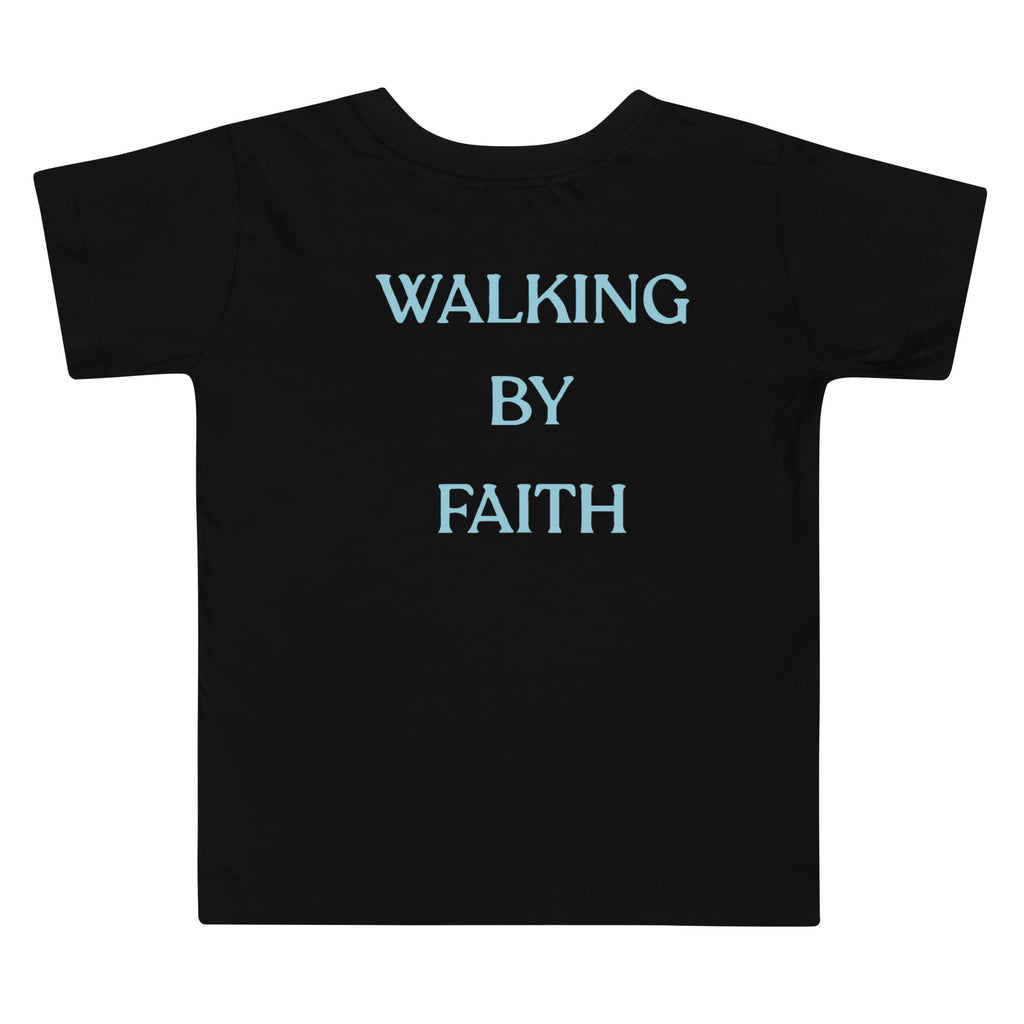 Walking By Faith Toddler Short Sleeve Tee