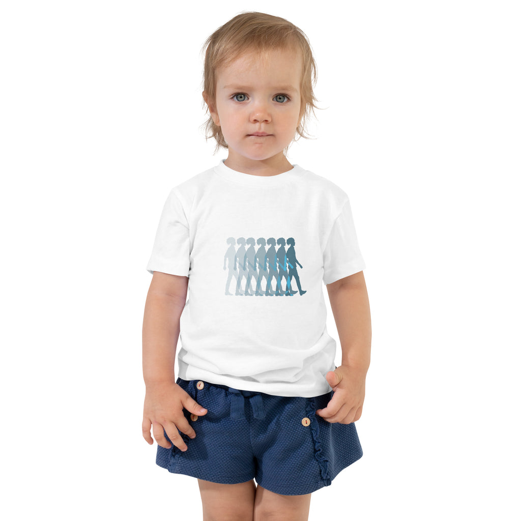 Walking By Faith Toddler Short Sleeve Tee
