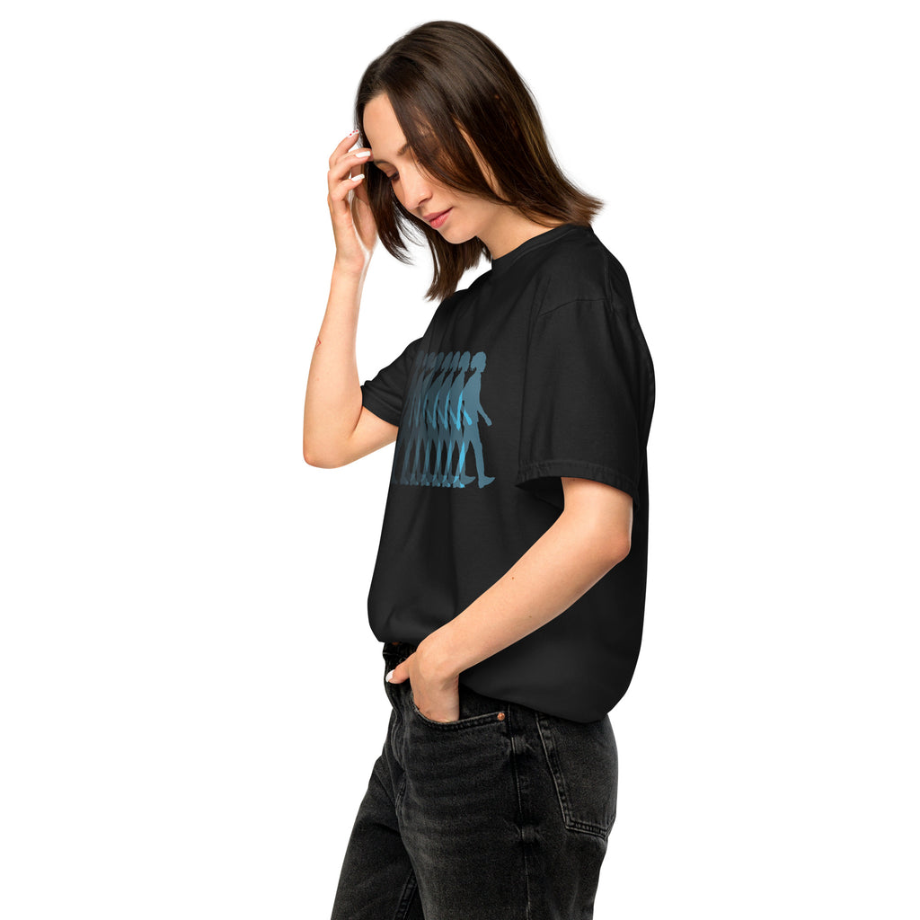 Walking By Faith Unisex Garment-Dyed Heavyweight T-Shirt