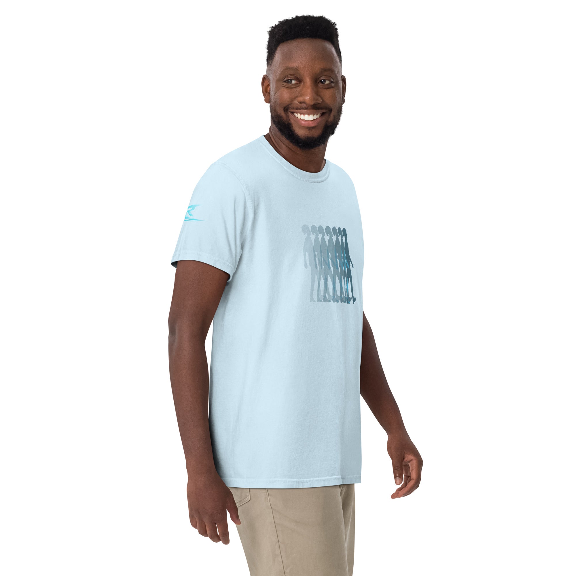 Walking By Faith Unisex Garment-Dyed Heavyweight T-Shirt